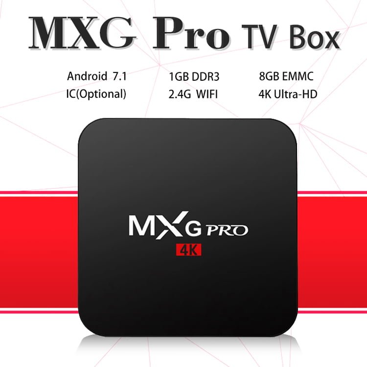 MXG PRO 4K ® Smart Android 7.1 Rk3229 Cheapest Android Tv Box - Imagem 4