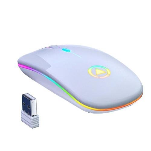 Mouse Gamer recarregáveis sem fio, silenciosos com LED - Imagem 10