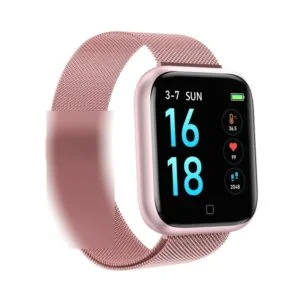 Smartwatch T80 atualização à prova d'água Rastreador fitness Monitor de frequência cardíaca
