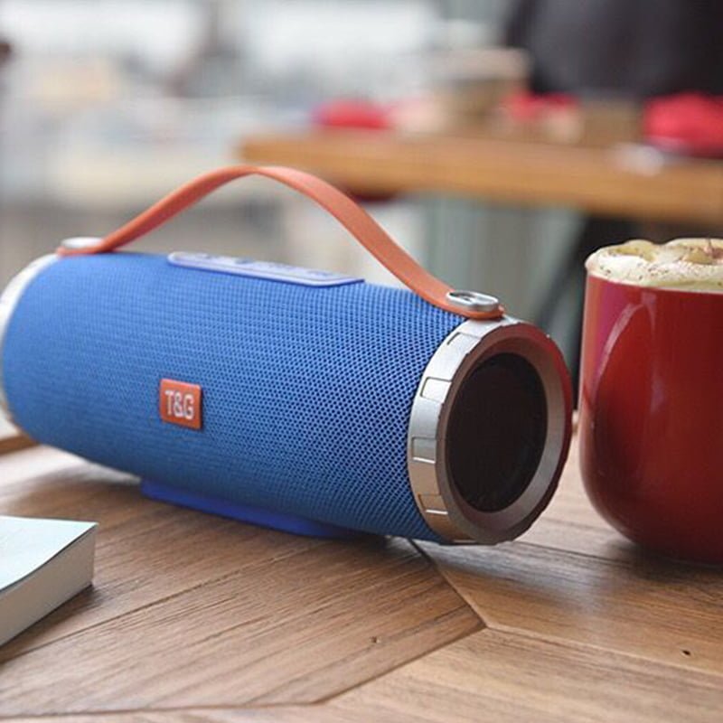 TG109 Mini alto-falante portátil Sem fio 3D ® Estéreo a prova d'água Subwoofer - Imagem 5