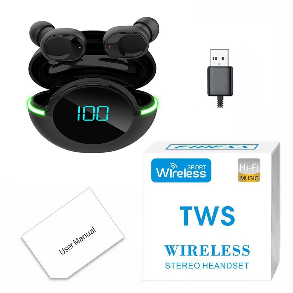 Fones de ouvido TWS sem fio bluetooth, estéreo, com cancelamento de ruído, fones de ouvido para iphone® - Imagem 7