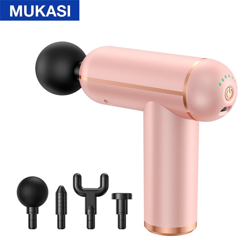 Pistola de massagem MUKASI ® Massageador para corpo, pescoço, tecido profundo, relaxamento muscular - Imagem 9