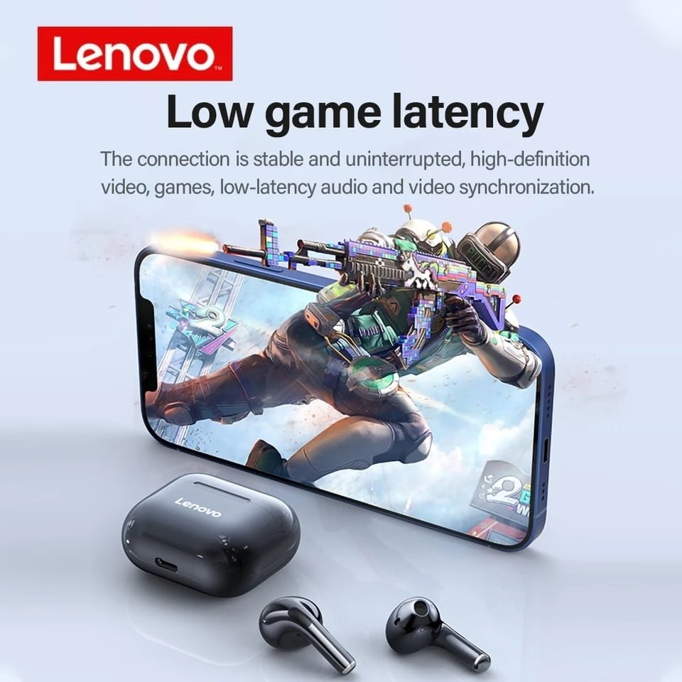 Lenovo Original LP40 ® Fones de ouvido sem fio TWS Bluetooth - Imagem 4