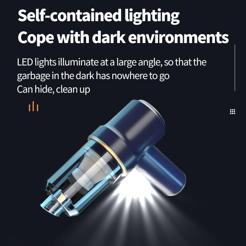 Aspirador de carro sem fio DDRODON ® 8000Pa - Imagem 6