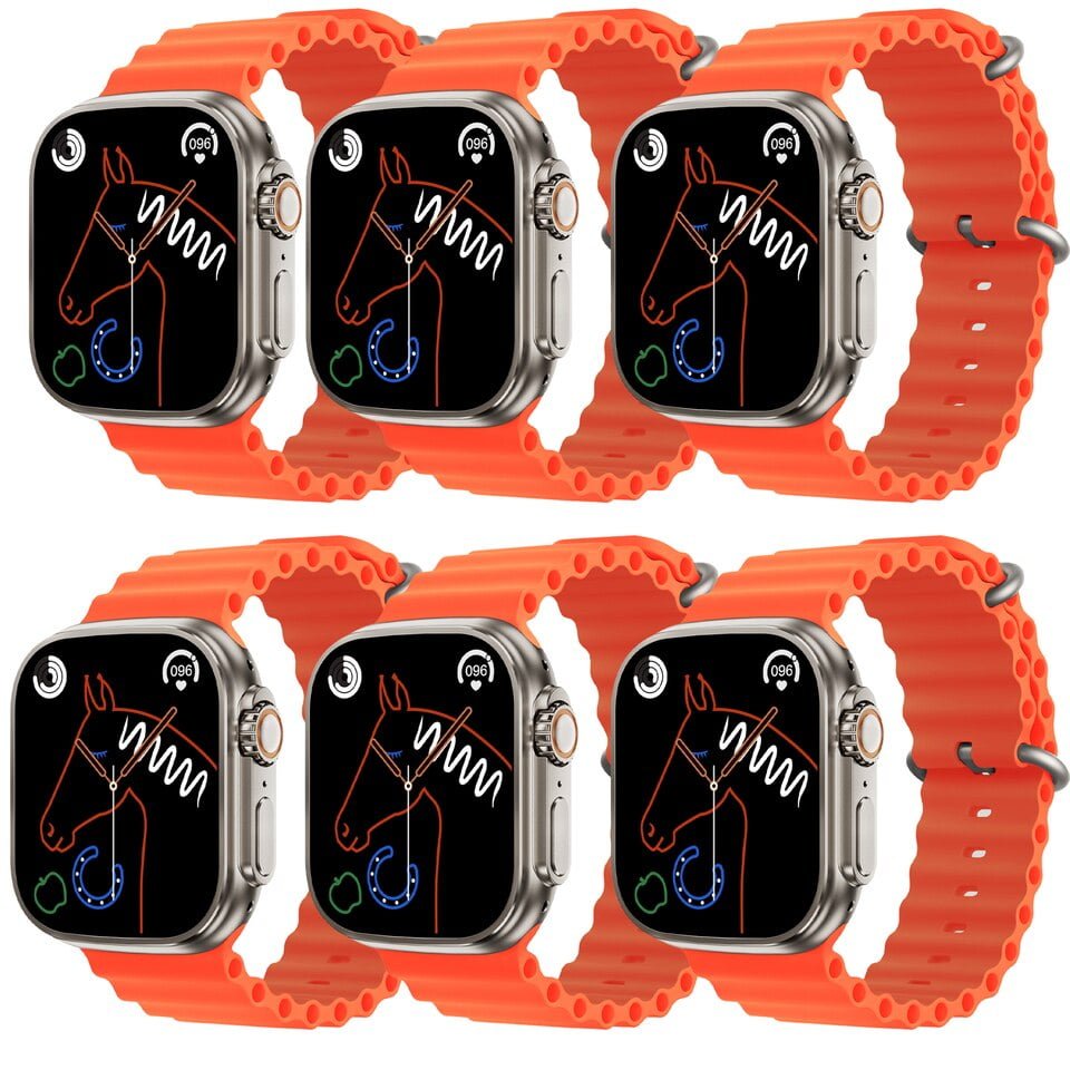 Smart Watch Ultra Series 8 NFC Carregamento sem fio Bluetooth para Apple - Imagem 3