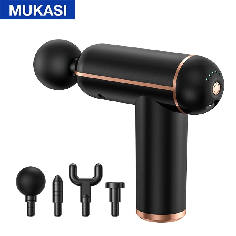 Pistola de massagem MUKASI ® Massageador para corpo, pescoço, tecido profundo, relaxamento muscular - Imagem 15