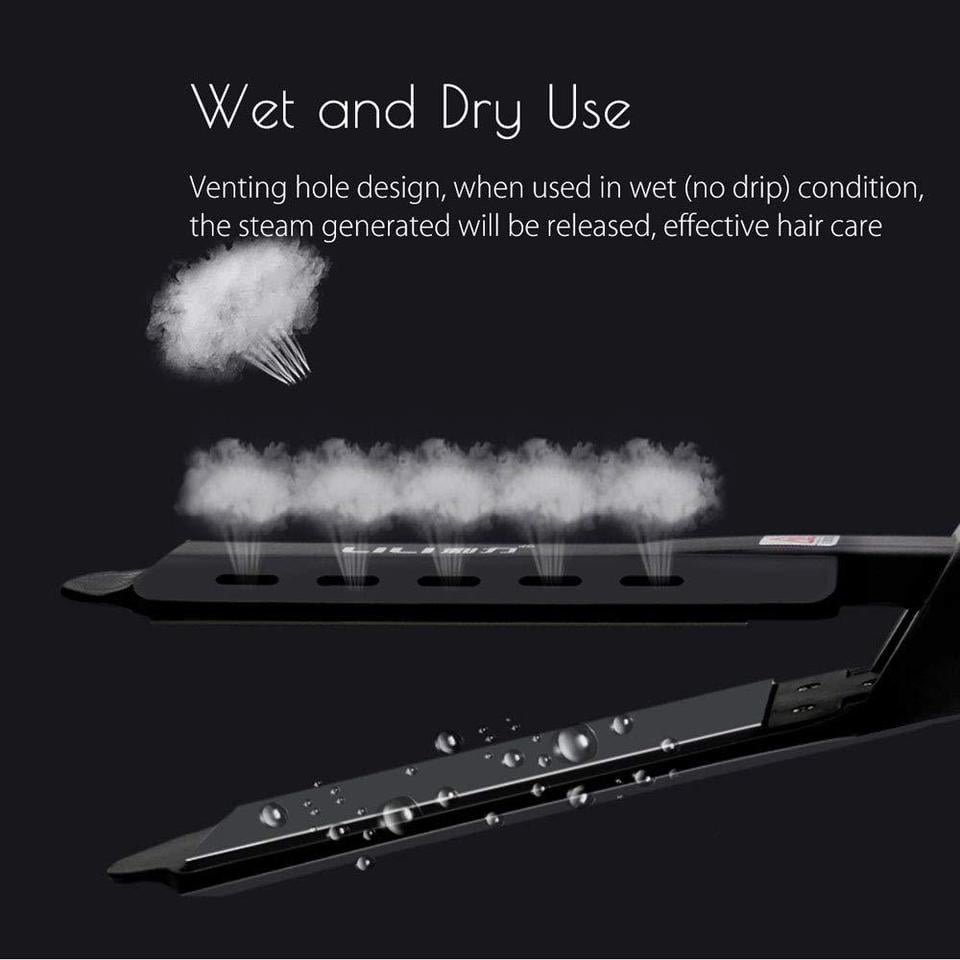 Rolo em linha reta duplo-purpose liso cabelo splint temperatura constante portátil ar franja alisador de cabelo - Imagem 4