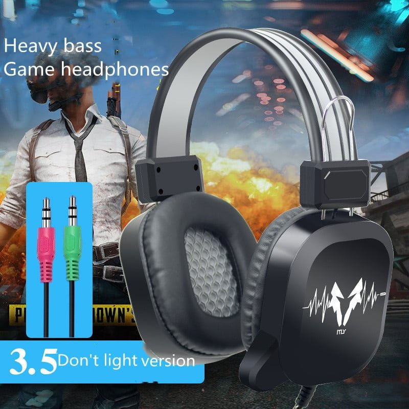 Fone de Ouvido Gamer DS-100 Headphones PARA Computador Laptop Headset + Subwoofer - Imagem 4