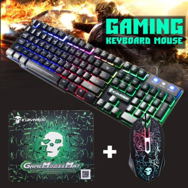 Kit GAMER Mouse e Teclado com Luzes em Cores - Imagem 6