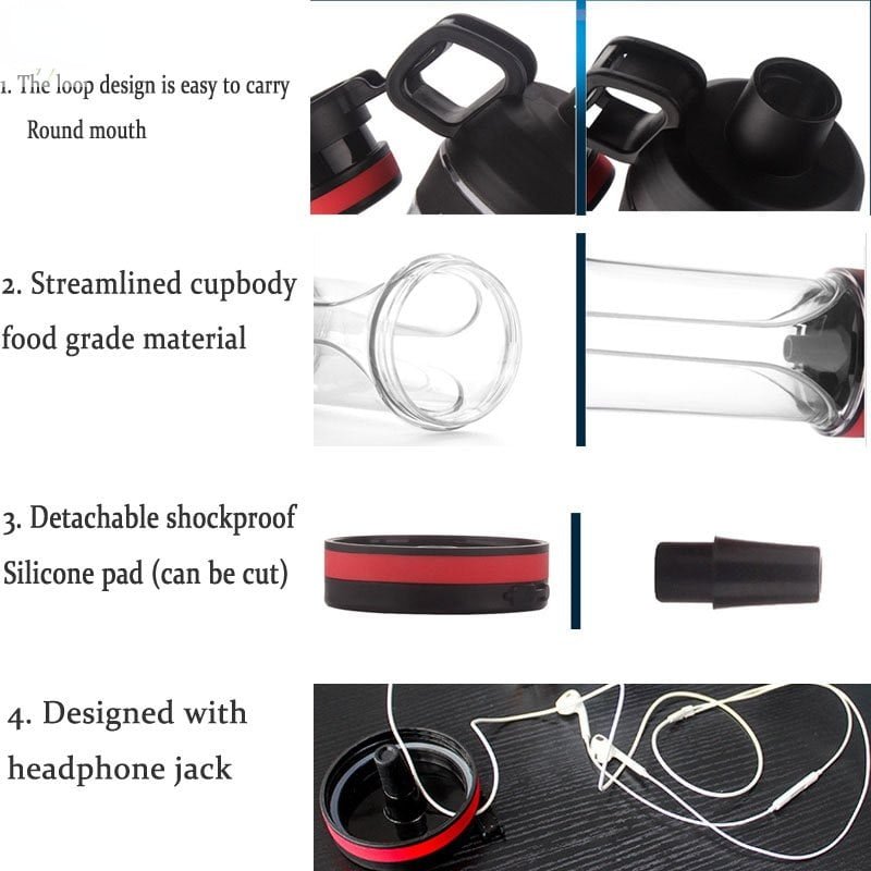 Garrafa com Compartimento Secreto; Bolso para telefone secreto, esconderijo de objetos, porta cartões - Imagem 3