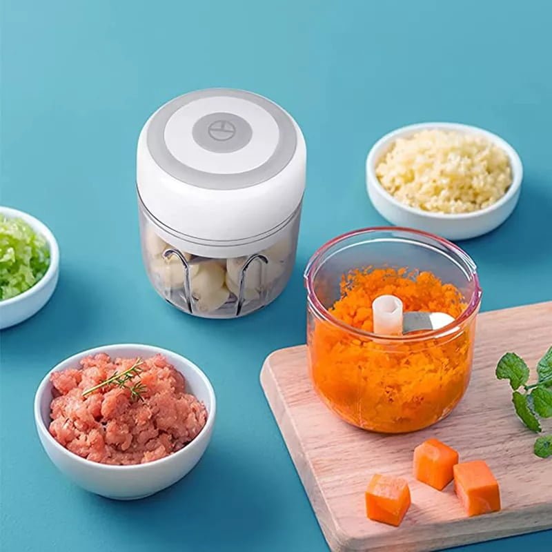 Mini Picador multifuncional Automático Legumes verduras Carner, Carregamento USB - Imagem 7