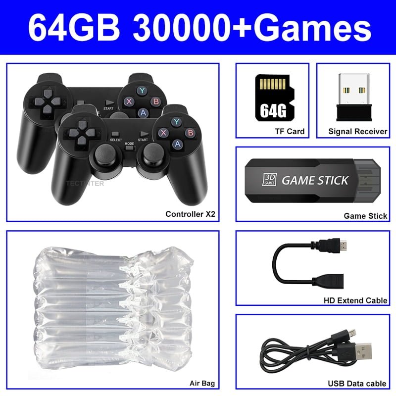 Game Stick ®4K hd 40000 Jogos Retro PS1/PSP/GBA - Imagem 8