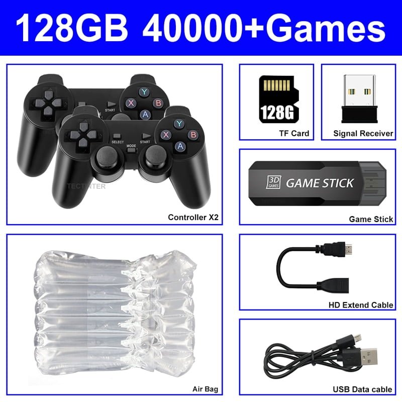 Game Stick ®4K hd 40000 Jogos Retro PS1/PSP/GBA - Imagem 3