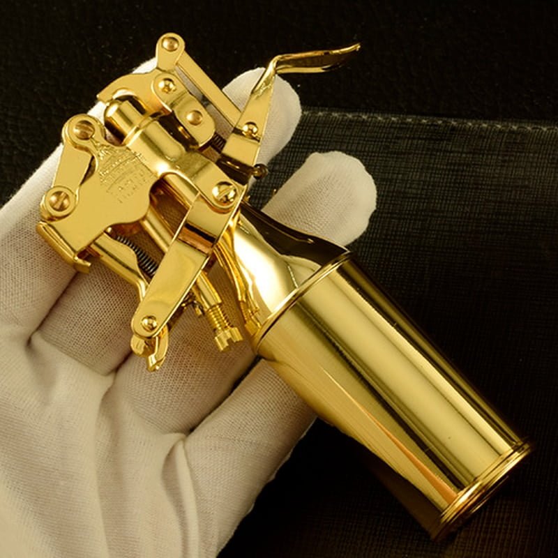 Isqueiro Retrô ® Latão resistente a querosene, Cobre puro - Imagem 3