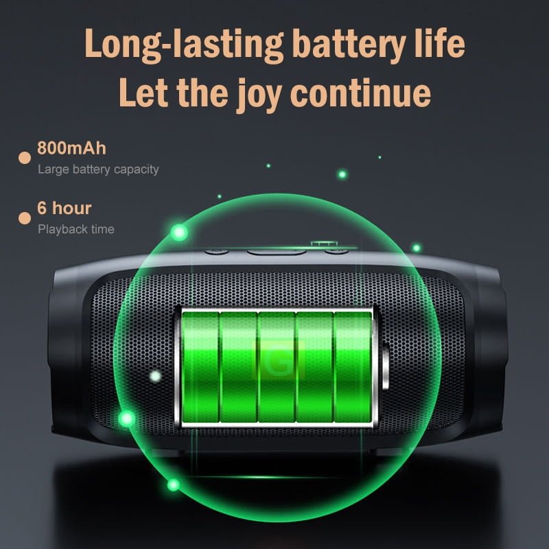 Alto-falante Sem fio Bluetooth de alta qualidade Tipo Subwoofer - Imagem 4
