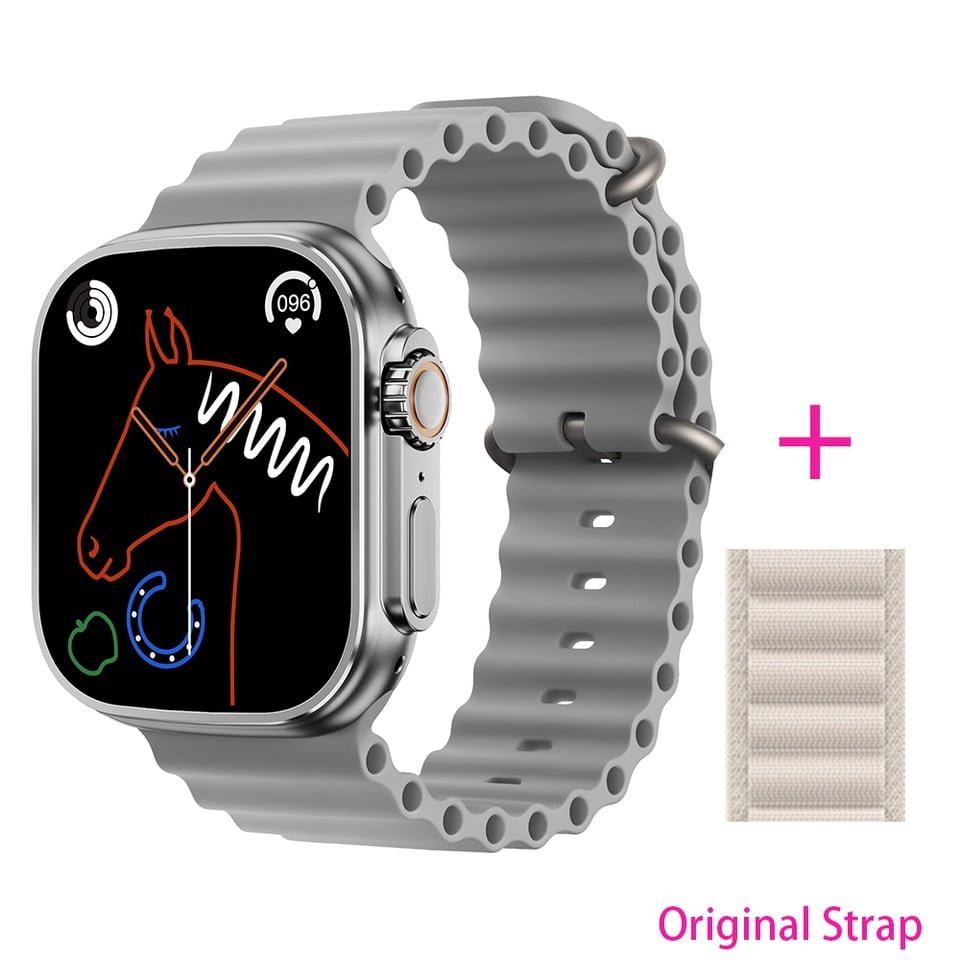 Smart Watch Ultra Series 8 NFC Carregamento sem fio Bluetooth para Apple - Imagem 7