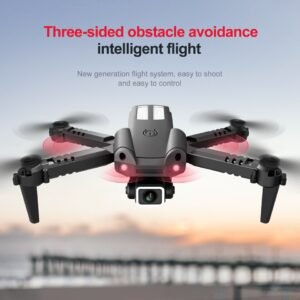 Drone Avião Dobrável de Quatro Eixos fotografia em Hd Função Eixos Evitar Obstáculo