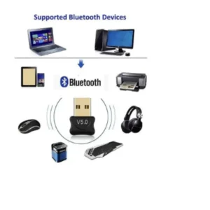 Adaptador USB Bluetooth 5.0 – Transforme Seu PC em um Centro de Conexão Sem Fio!