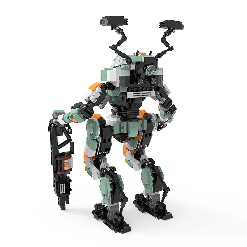 Titan BT-7274 Vanguard – Blocos de Montar Inspirados no Jogo Titanfall 2 - Imagem 3
